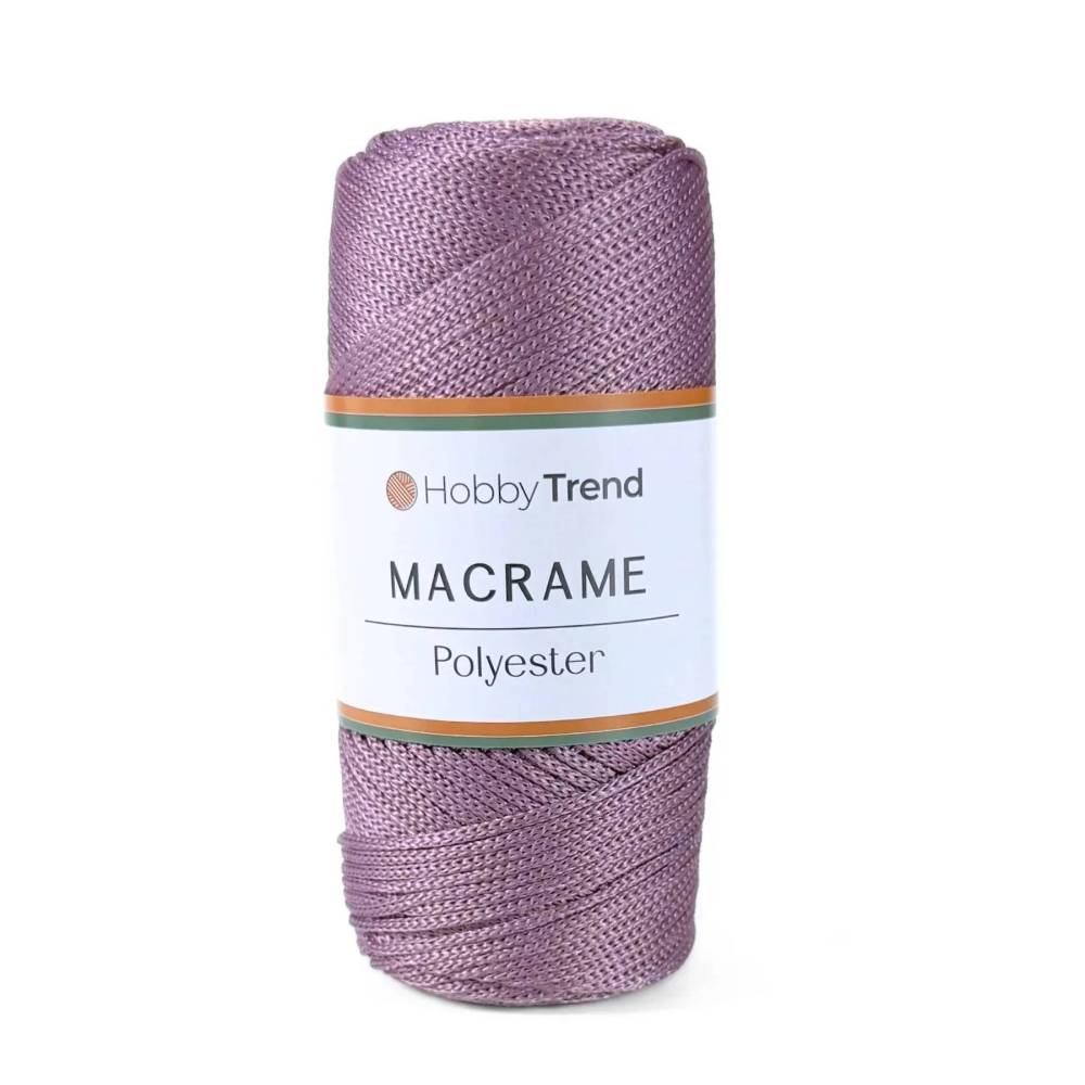 Шнур макраме №4 Hobby Trend, фрезовий (077)