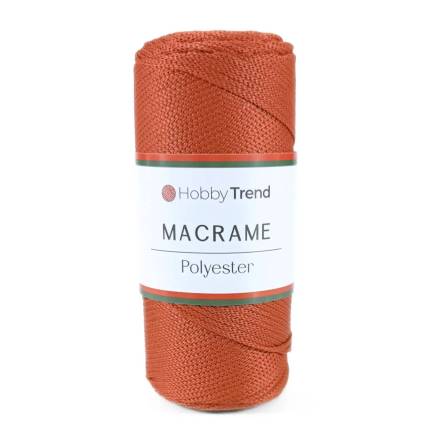 Hobby Trend Macrame Cord No. 4, terracotta (118)