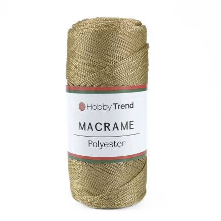 Hobby Trend Macrame Cord No. 4, antique gold (041)