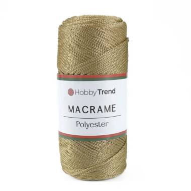 Hobby Trend Macrame Cord No. 4, antique gold (041)