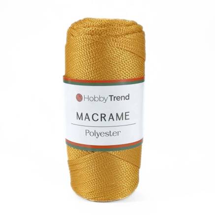 Hobby Trend Macrame Cord No. 4, sunflower (049)