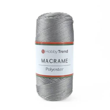 Hobby Trend Macrame Cord No. 4, light gray (061)