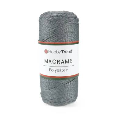 Hobby Trend Macrame Cord No. 4, gray (064)