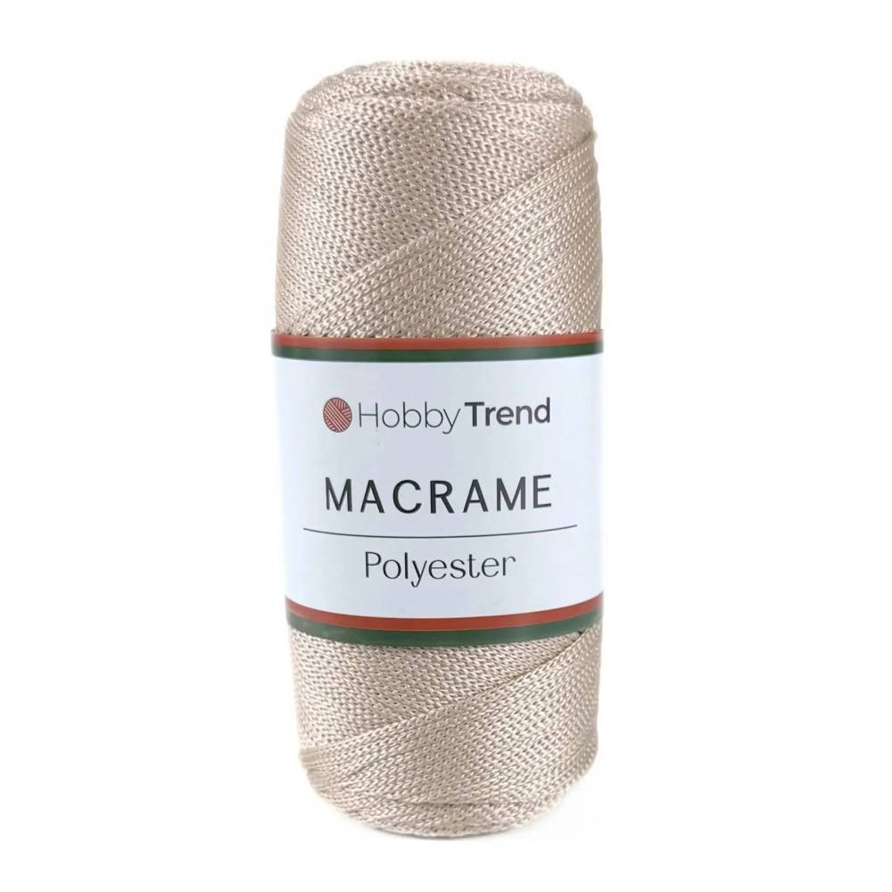 Hobby Trend Macrame Cord No. 4, light beige (030)