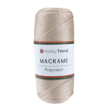 Hobby Trend Macrame Cord No. 4, light beige (030)
