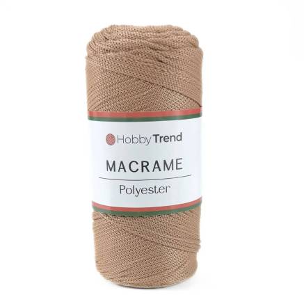 Шнур макраме №4 Hobby Trend, карамель (032)