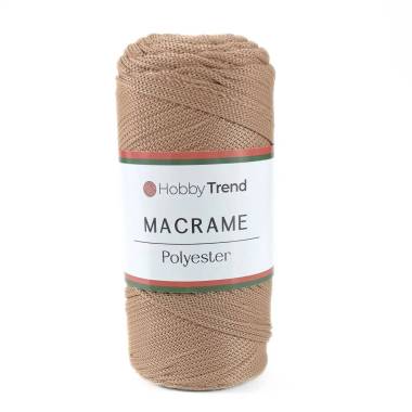 Hobby Trend Macrame Cord No. 4, caramel (032)