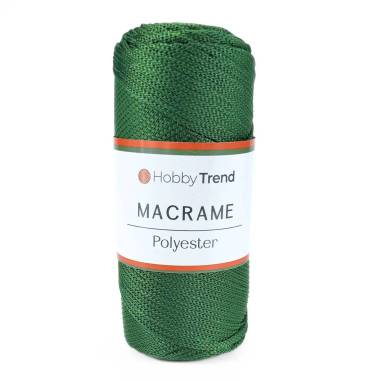 Hobby Trend Macrame Cord No. 4, dark green (178)