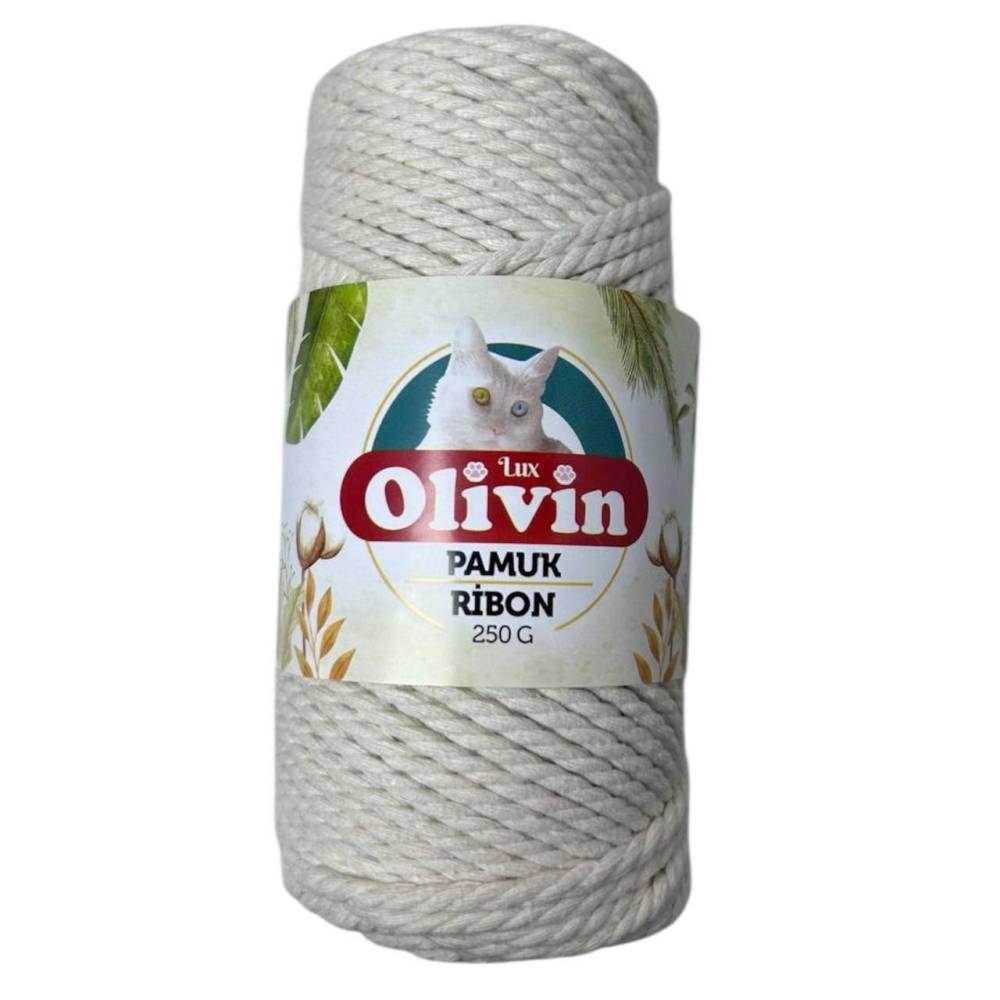 Cotton cord TWIST Premium Yarns, ivory (3601)