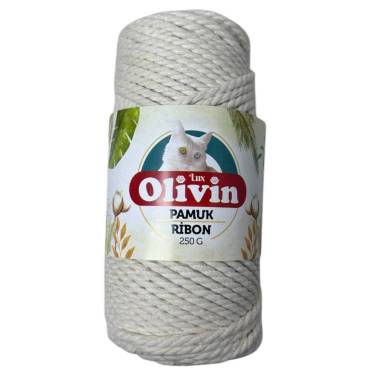 Cotton cord TWIST Premium Yarns, ivory (3601)