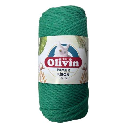 Бавовняний шнур TWIST Premium Yarns, яскраво-зелений (3628)