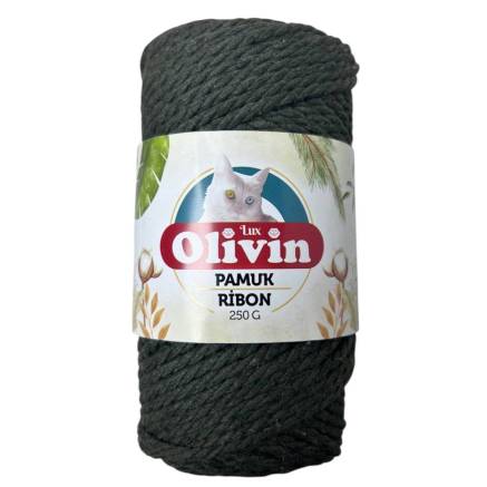 Cotton cord TWIST Premium Yarns, khaki (3630)