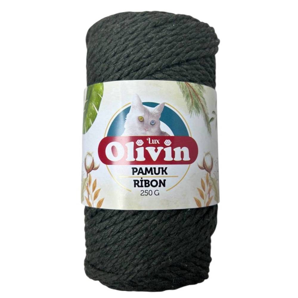 Хлопковый шнур TWIST Premium Yarns, хаки (3630)