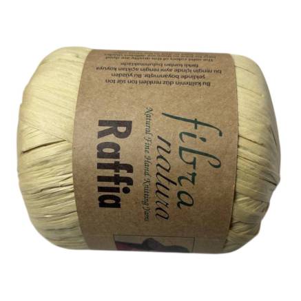 Рафия Fibranatura Raffia соломенный (116-02)