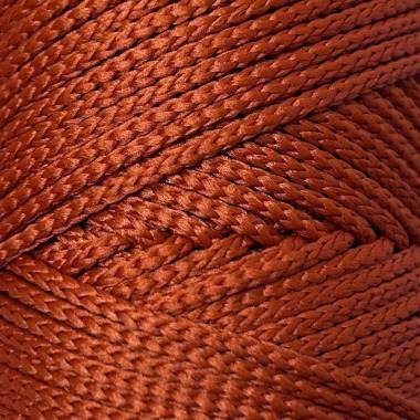 Macrame cord Olivin Makrome Soft, terracotta (1612)