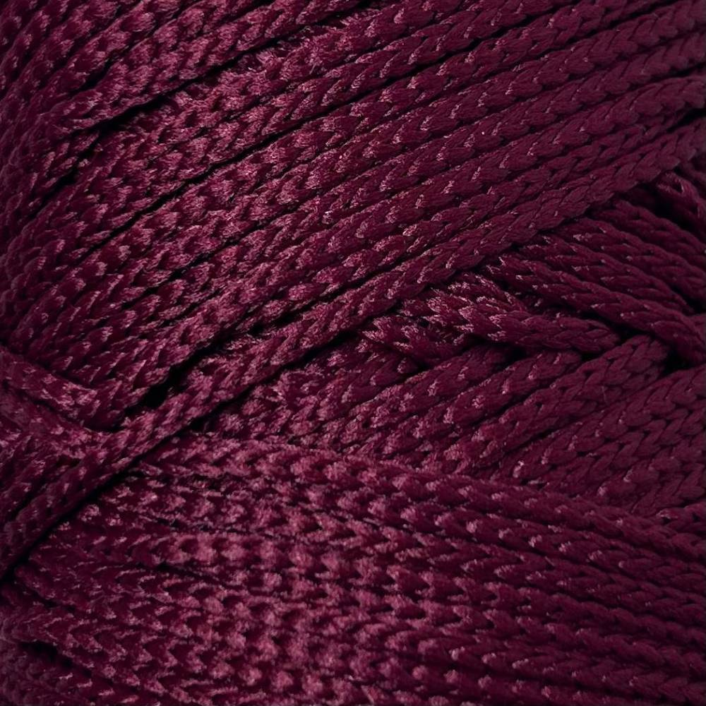 Macrame cord Olivin Makrome Soft, cherry (1639)