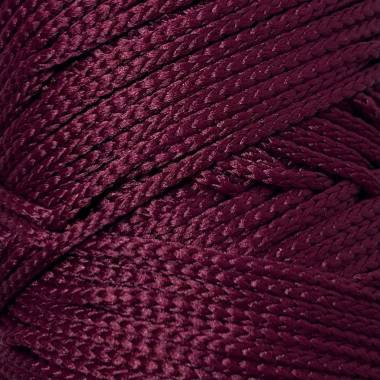 Macrame cord Olivin Makrome Soft, cherry (1639)