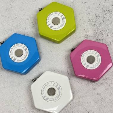 Tape measure with magnet cm/cm 1.5 m Hexagon magnetic  Hoechstmass (86103D)