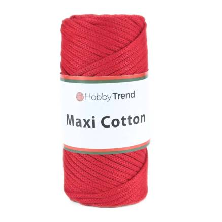 Шнур макраме Maxi Cotton Hobby Trend, красный(100)