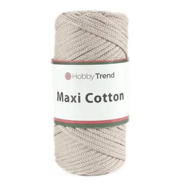 Шнур макраме Maxi Cotton Hobby Trend, бежевая пудра (016)