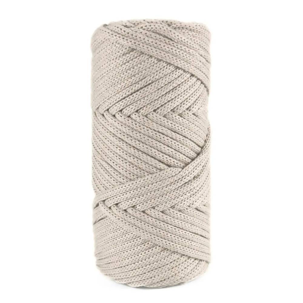 Шнур макраме Maxi Cotton Hobby Trend, бежева пудра (016)