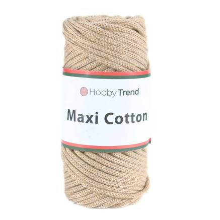 Шнур макраме Maxi Cotton Hobby Trend, персиковая пудра (031)