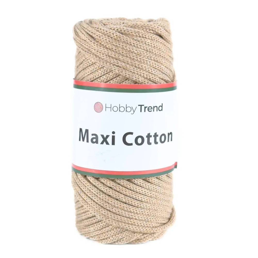 Шнур макраме Maxi Cotton Hobby Trend, персикова пудра (031)