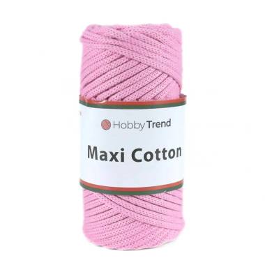 Шнур макраме Maxi Cotton Hobby Trend, розовый (072)