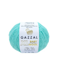 Yarn Gazzal Baby Wool XL turquoise (820)