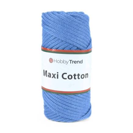Шнур макраме Maxi Cotton Hobby Trend, яскраво-блакитний (138)
