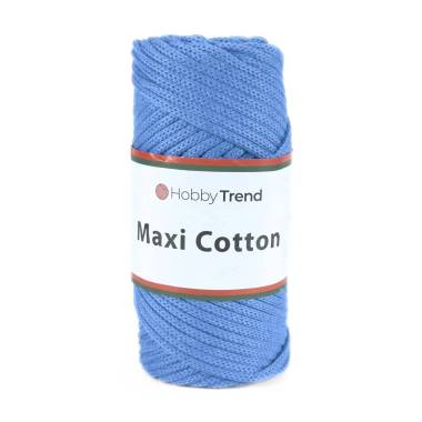 Macrame cord Maxi Cotton Hobby Trend, bright blue (138)