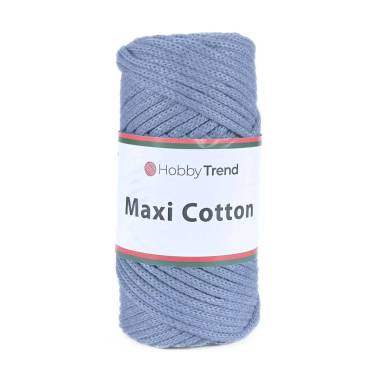 Шнур макраме Maxi Cotton Hobby Trend, пильний-блакитний (235)