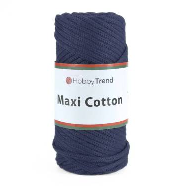Macrame cord Maxi Cotton Hobby Trend, dark blue (260)