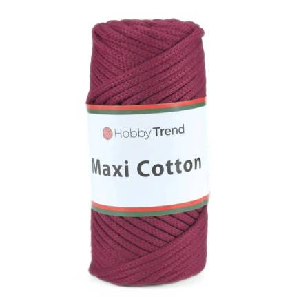 Macrame cord Maxi Cotton Hobby Trend, burgundy (110)