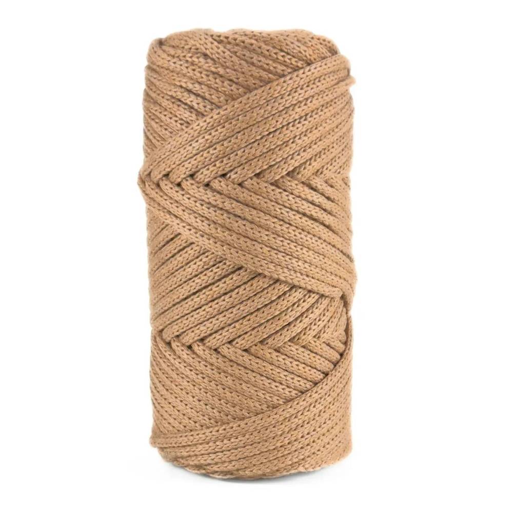 Шнур макраме Maxi Cotton Hobby Trend, карамель (032)