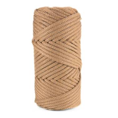 Шнур макраме Maxi Cotton Hobby Trend, карамель (032)