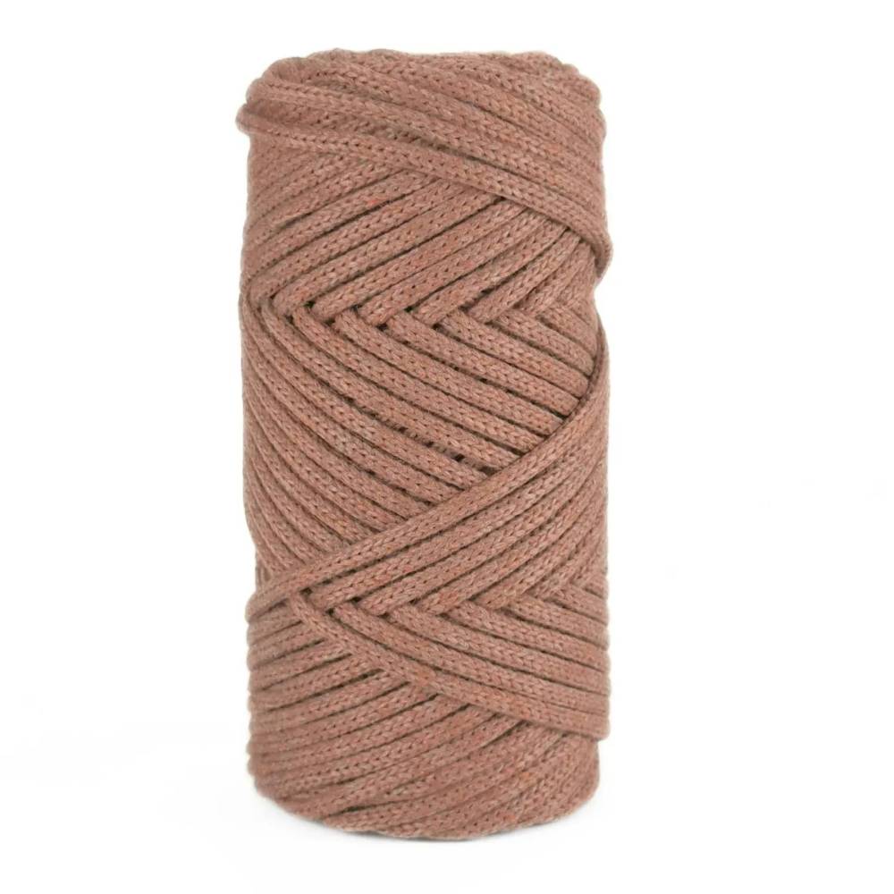 Шнур макраме Maxi Cotton Hobby Trend, коричневий (038)