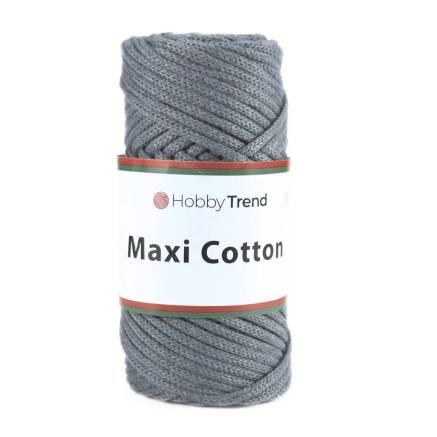 Шнур макраме Maxi Cotton Hobby Trend, сірий (064)