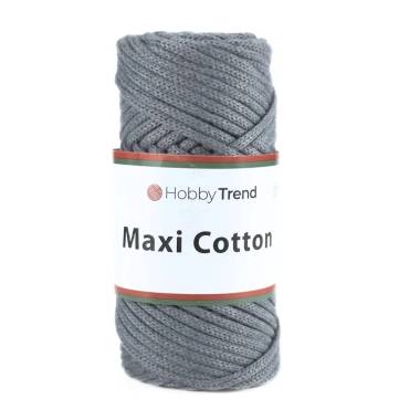 Шнур макраме Maxi Cotton Hobby Trend, серый (064)