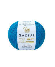 Yarn Gazzal Baby Wool XL sea ​​color (822)