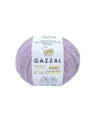 Yarn Gazzal Baby Wool XL light purple (823)