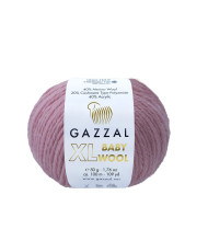 Yarn Gazzal Baby Wool XL dusty rose (845)