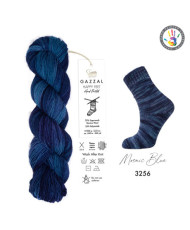 Yarn Gazzal Happy Feet multicolor (3256)