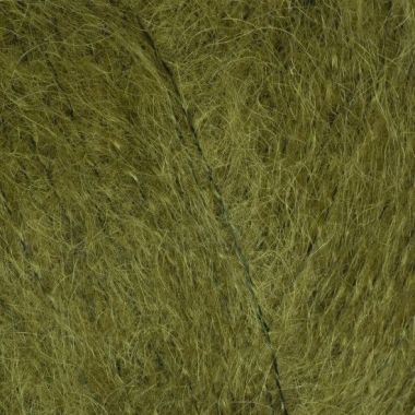 Пряжа Gazzal Super Kid Mohair оливковий хакі (64402)