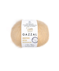 Yarn Gazzal Super Kid Mohair caramel beige (64404)