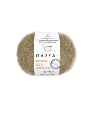 Yarn Gazzal Super Kid Mohair beige (64406)
