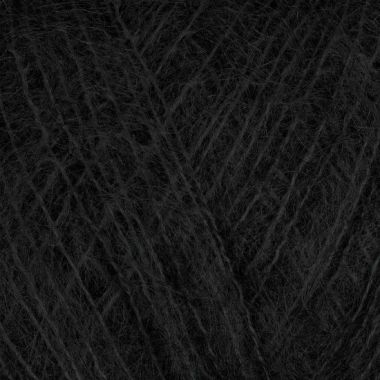 Пряжа Gazzal Super Kid Mohair чорний (64409)