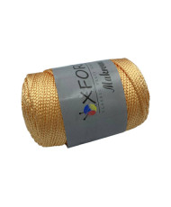 Polypropylene cord Makrome Oxford, peach