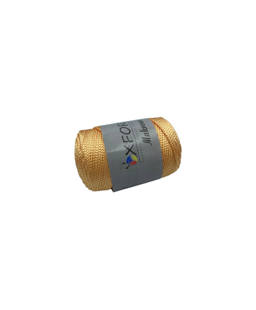 Polypropylene cord Makrome Oxford, peach Polypropylene cord Makrome Oxford, peach