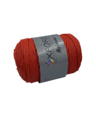 Polypropylene cord Makrome Oxford, tomato